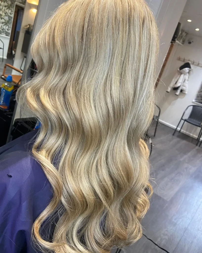 Blonde Curls by Marnie