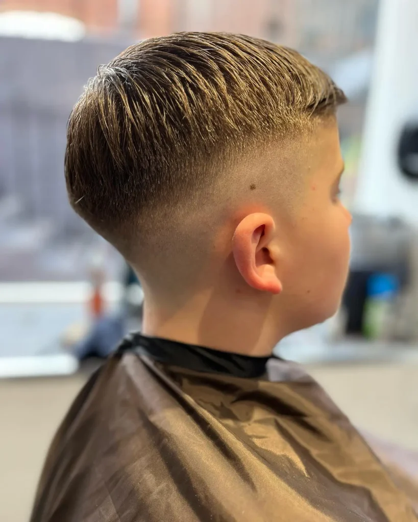 Cut, fade and finish from Dan